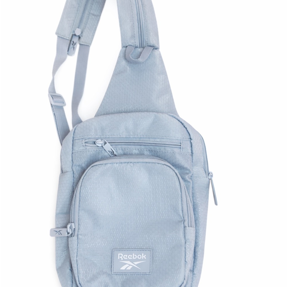 Reebok Women's Crossbody Sling Bag - Backpack Light Blue